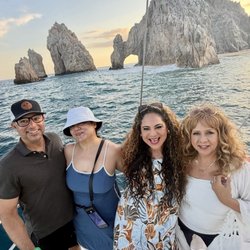 Cabo Blue Boat - The crew took our picture