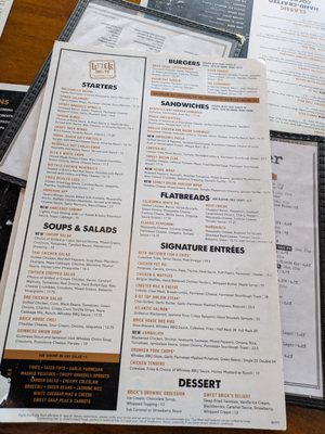 Menu photo 2 Brick House Tavern + Tap Chesterfield, MO