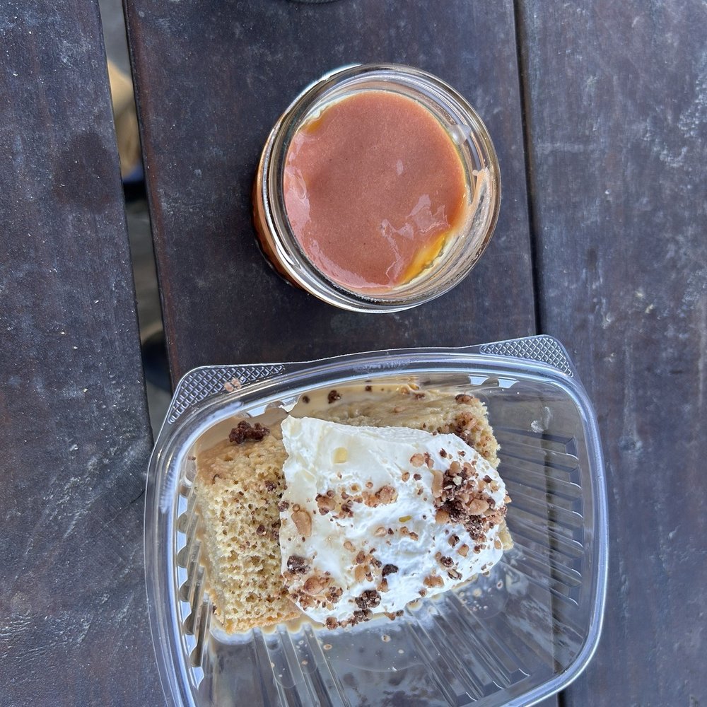 JAMA Miami Cuban - Top: guava flan Bottom: tres leches - Cuban Near Me - Arvada, Colorado JAMA Miami Cuban - Top: guava flan Bottom: tres leches - Cuban Near Me - Arvada, Colorado