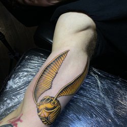 Riot Ink - Harry Potter inspired tattoo by Scott McClanahan