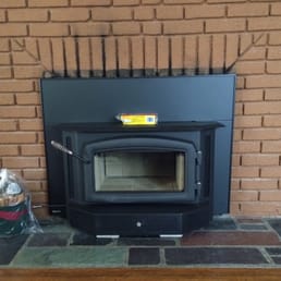 new stove installed! new stove installed!