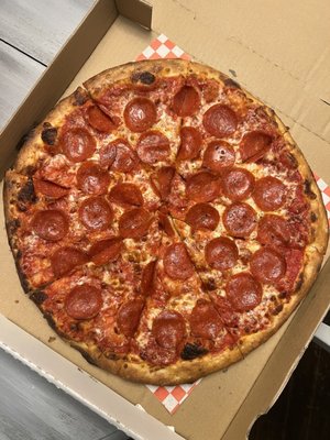 Pepperonis Pizza by null