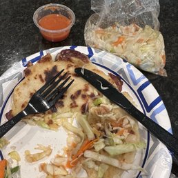 Zucchini pupusa Zucchini pupusa
