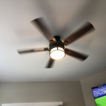 Living Room Ceiling Fan With Remote Control Install In Switch