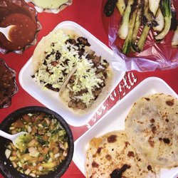 La Salida - Order it all, you won't be sorry! Love all of the salsas and the pickled onions on all my tacos.