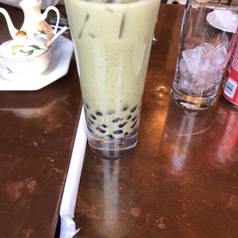 King Kee - Matcha milk tea with boba - Cantonese Near Me - San Francisco, California