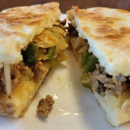 Spicy Cumin Beef Sandwich 孜然牛肉夹馍