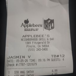 Receipt