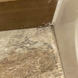 Bathroom floor
