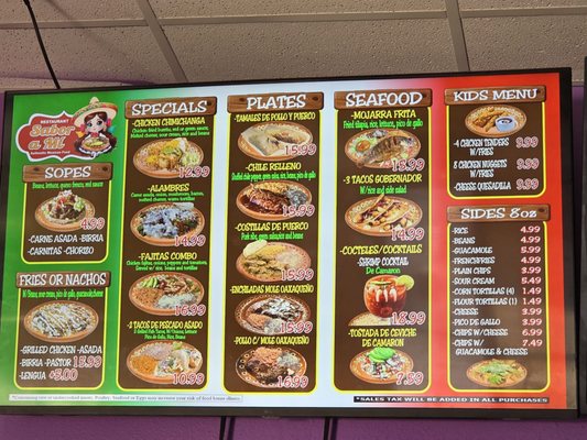 Menu photo 3 Sabor A Mi Henderson, NV
