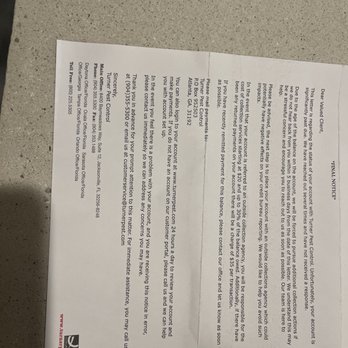 Turner Pest Control - Threatening to send me to collections for a paid invoice - Pest Control Near Me - Jacksonville, Florida Turner Pest Control - Threatening to send me to collections for a paid invoice - Pest Control Near Me - Jacksonville, Florida