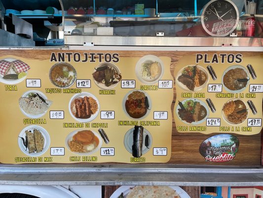 Menu photo 3 Taqueria Mi Pueblito Seattle, WA