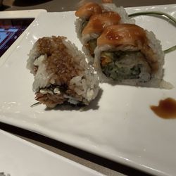 The food was not fresh and looked dry and tasted very different from the Toronto branches. Not recommended