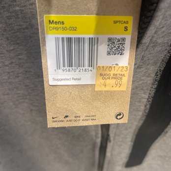 nike outlet store prices