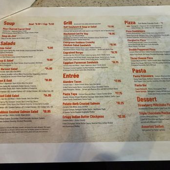 Engrained Cafe - Printed menu - Sushi Bars Near Me - Tempe, Arizona