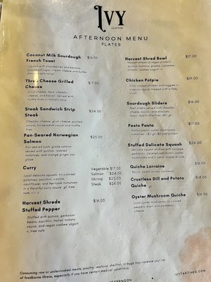 Menu photo 3 Ivy Café Clayton, MO Menu photo 3 Ivy Café Clayton, MO