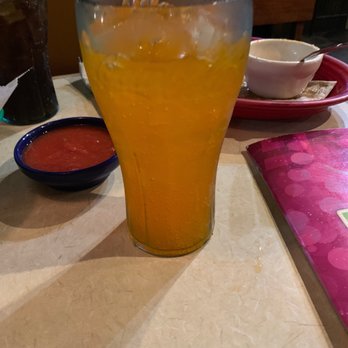 Poblanos Mexican Grill - Nice size drinks. Coke or sweet tea - Mexican Near Me - Acworth, Georgia