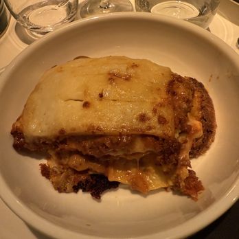 Trattoria Pulcinella - Baked Lasagna - Italian Near Me - Madrid, M Trattoria Pulcinella - Baked Lasagna - Italian Near Me - Madrid, M