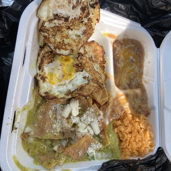 The Taco Station - Chilaquiles (option of green or red) - Tacos Near Me - Tustin, California The Taco Station - Chilaquiles (option of green or red) - Tacos Near Me - Tustin, California