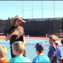 Higgins Tennis - Coach Higgins talks about sportsmanship right before a Red Ball USTA tournament.