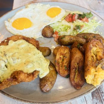 Local Table - Southern Crispy Chicken and Eggs - New American Near Me - Cypress, Texas Local Table - Southern Crispy Chicken and Eggs - New American Near Me - Cypress, Texas