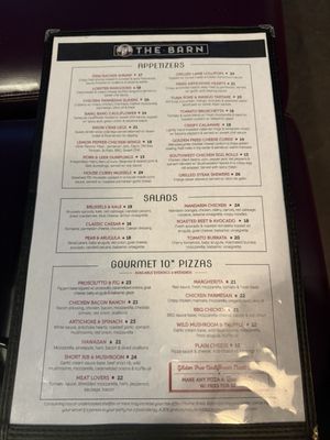 Menu photo 1 The Barn Bowl & Bistro Oak Bluffs, MA Menu photo 1 The Barn Bowl & Bistro Oak Bluffs, MA