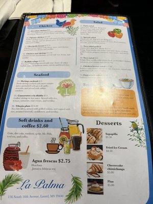 Menu photo 6 La palma Laurel, MS