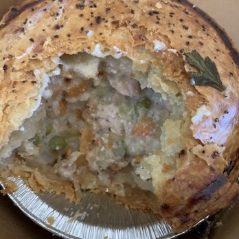Pop Pie - Inside of 5" Classic Chicken Pot Pie - Desserts Near Me - San Diego, California