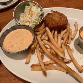 King's Fish House - Tempe - Crab cakes and fries - Seafood Near Me - Tempe, Arizona