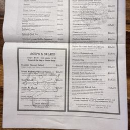 Menus
