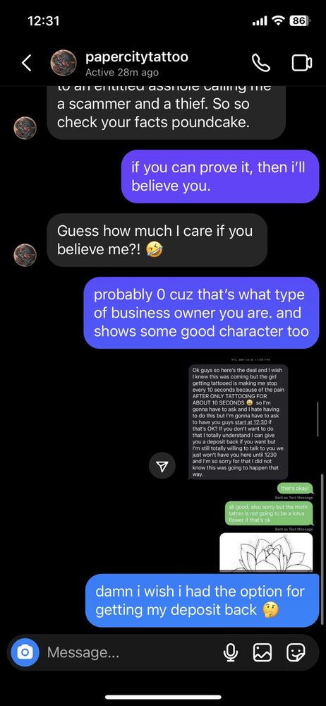 PAPER CITY TATTOO - Updated September 2025 - 104 Photos & 33 Reviews ...