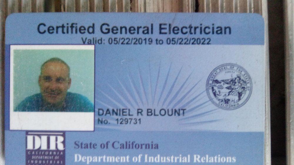 Slide of Dan Blount Electric