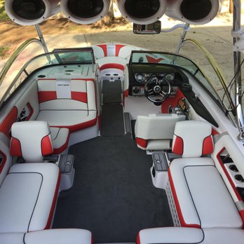 Grateful Threads - Notice how well the piping aligns. Also we replaced the front edge of the seats with red. - Auto Upholstery Near Me - Austin, Texas