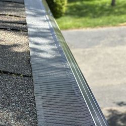 Gold Star Services - Installed Stainless Gutter Guards.
