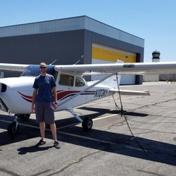 Cornerstone Aviation - Taken just after passing my checkride with the FAA examiner!