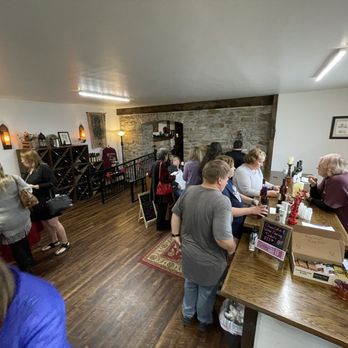 Stonekeep Meadery and Wine Cellars - a group of people at a wine tasting - Wine Tasting Room Near Me - Fleetwood, Pennsylvania Stonekeep Meadery and Wine Cellars - a group of people at a wine tasting - Wine Tasting Room Near Me - Fleetwood, Pennsylvania