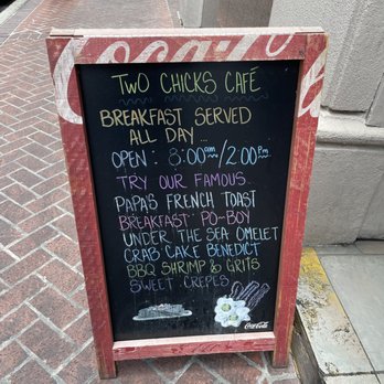 Two Chicks Cafe - Breakfast & Brunch Near Me - New Orleans, Louisiana Two Chicks Cafe - Breakfast & Brunch Near Me - New Orleans, Louisiana