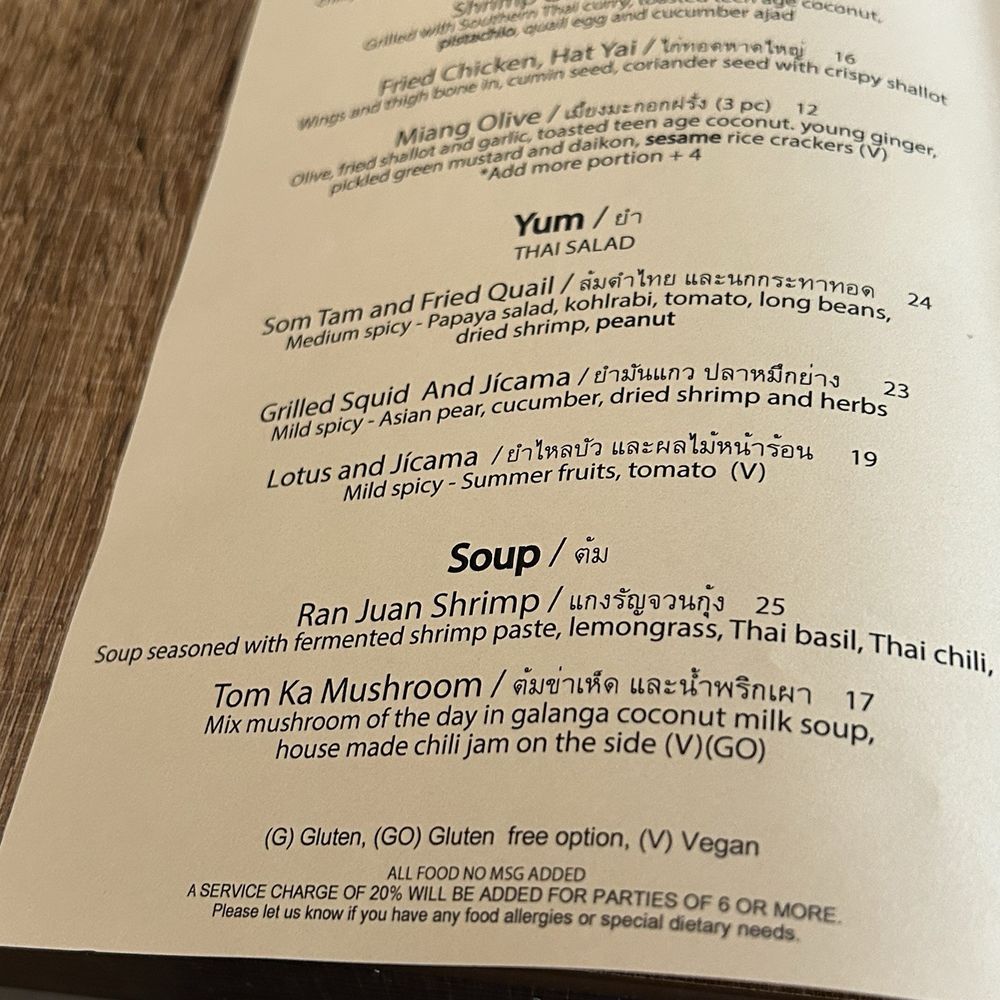 Prik Hom - 2024 June-September menu - Thai Near Me - San Francisco, California Prik Hom - 2024 June-September menu - Thai Near Me - San Francisco, California