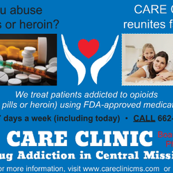 CARE Clinic for Drug Addiction in Central Mississippi