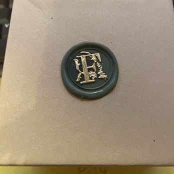 FORMA - The box. Wax stamped is beautiful. - Jewelry Near Me - Hermosa Beach, California