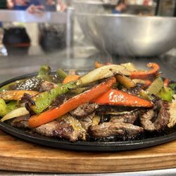 Rincon Tolteca Mexican - Steak fajitas