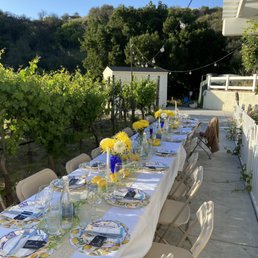 Our Italian dinner themed table. Our Italian dinner themed table.