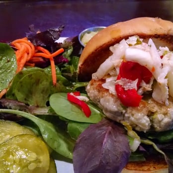 Fuse Bistro - The Juicy Tuna Burger - New American Near Me - Lowell, Massachusetts