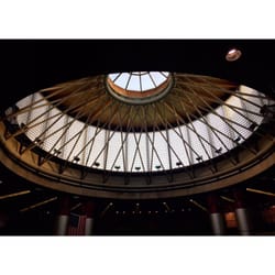 South Station Bus Terminal - Cool architectural details in the ceiling