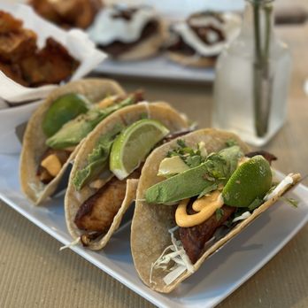Azul 18 - Blackened Tilapia Tacos - New American Near Me - Chicago, Illinois Azul 18 - Blackened Tilapia Tacos - New American Near Me - Chicago, Illinois
