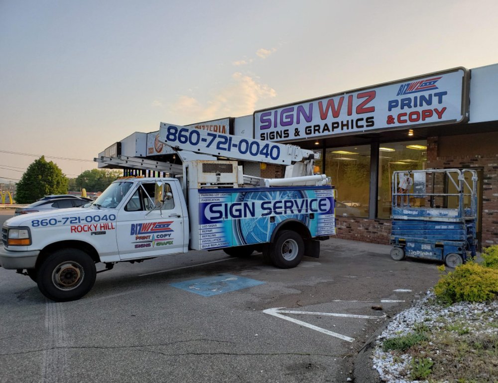 SIGN WIZ SIGNS & GRAPHICS Updated July 2024 2327 Berlin Turnpike