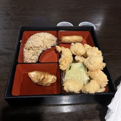 Yamato Steak House - Tempura chicken bento box
