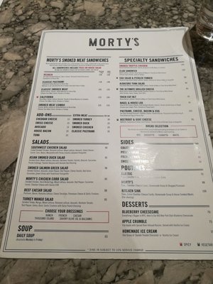 Menu photo 3 Morty's Delicatessen Hong Kong, HK Menu photo 3 Morty's Delicatessen Hong Kong, HK