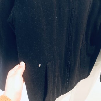 Cleaners Royal - The rip on Husband's coat..seriouslyAnd fuzzies all over - Dry Cleaning Near Me - McKinney, Texas
