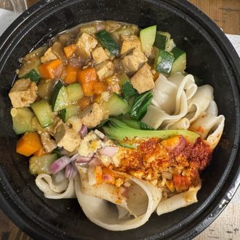 Tofubox - N1. Xi'an chili oil noodles - Vegetarian Near Me - Brooklyn, New York